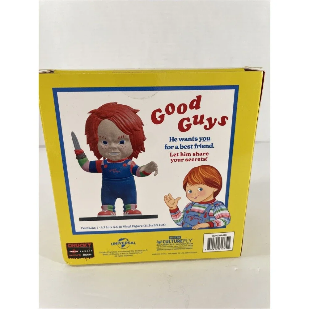 Chucky Good Guys Vinyl Figure 4.7” Toy Collectible 2025